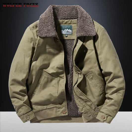 Men's Winter Cotton Coat Bigsize Custom Jackets Luxury Fashionable Bomber Jacket Military Tactical Coat Outdoor Camping Jackets