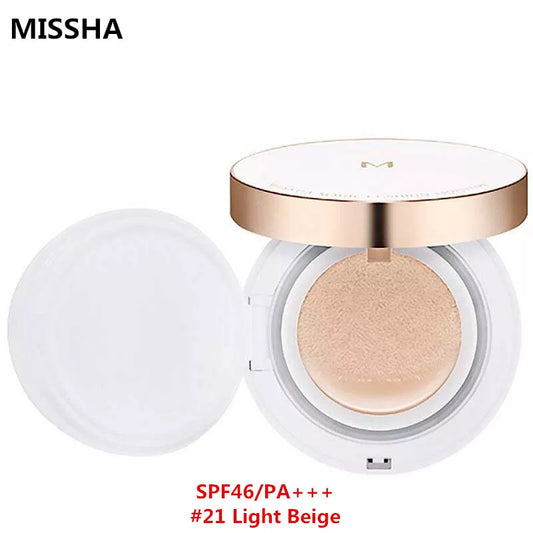 MISSHA M Magic Cushion SPF44/PA+++15g Air BB Cream Sunscreen Foundation Concealer Whitening Korea Cosmetics